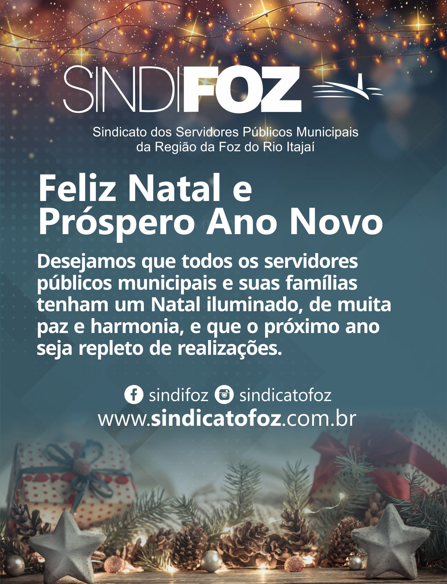 Notícia - FELIZ NATAL E UM PRÓSPERO ANO NOVO A TODOS