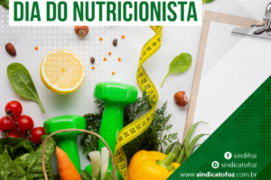 Parabéns nutricionistas!