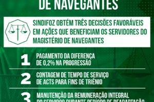 Sindifoz obtém três decisões favoráveis em ações que beneficiam os servidores do Magistério de Navegantes