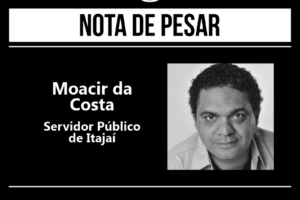 Nota de Pesar: Moacir da Costa, servidor público de Itajaí