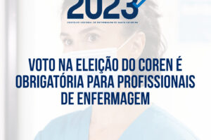 Voto na eleição do Coren é obrigatório para profissionais de enfermagem