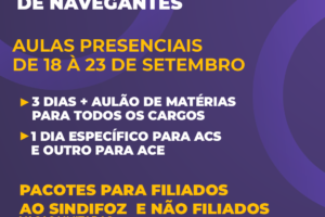 Curso preparatório para o Concurso Público de Navegantes