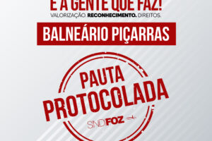 Balneário Piçarras: pauta da Campanha Salarial protocolada