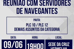 Reunião com servidores de Navegantes na próxima segunda-feira