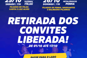 Retirada dos convites liberada para a Festa do Dia do Servidor