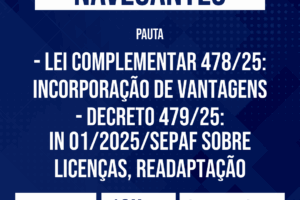 Assembleia Geral em Navegantes na próxima quarta-feira