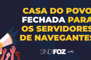 Casa do Povo fechada para os servidores de Navegantes