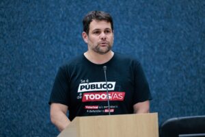 Sindifoz usa a tribuna da Câmara de Vereadores de Itajaí para falar do tema: violência contra o servidor público