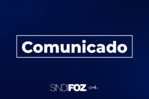 Comunicado sobre atualização de valores