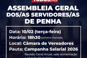 Assembleia Geral em Penha nesta terça-feira