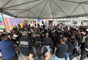 Nono dia de greve em Navegantes