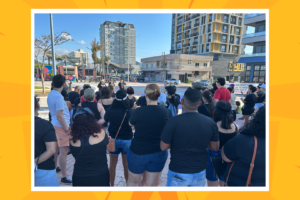 NOVO LOCAL DA GREVE DE NAVEGANTES