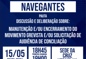 Assembleia Geral em Navegantes nesta sexta-feira