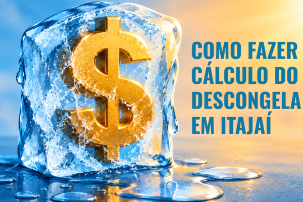 Saiba como fazer o seu cálculo do Descongela de Itajaí