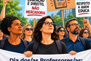 Dia dos/as Professores/as: valorizar a Educação é respeitar e cumprir direitos